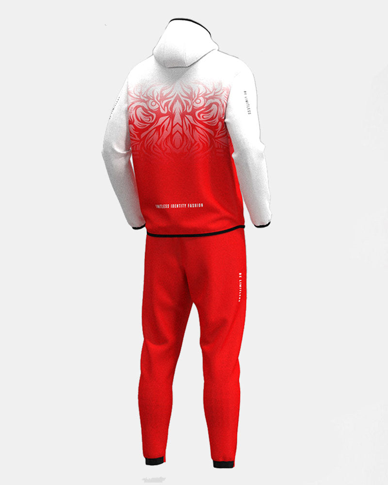 Hybrid Tracksuit with Pattern - LImitless Identity Fashion