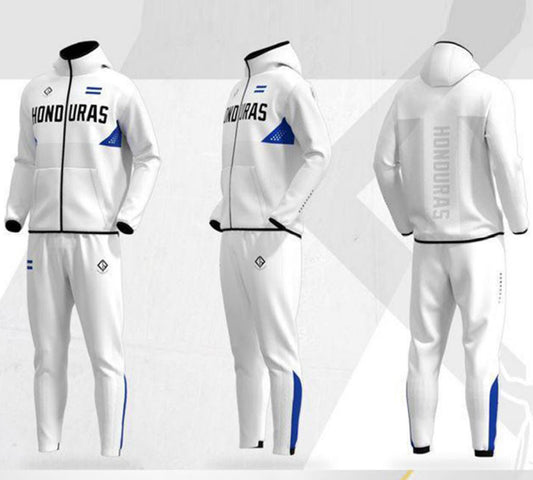 Hooded Track Suit (HONDURAS) - LImitless Identity Fashion