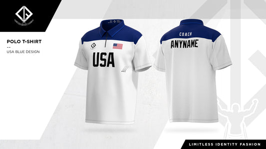 TEAM U.S.A COACH POLO T- SHIRT